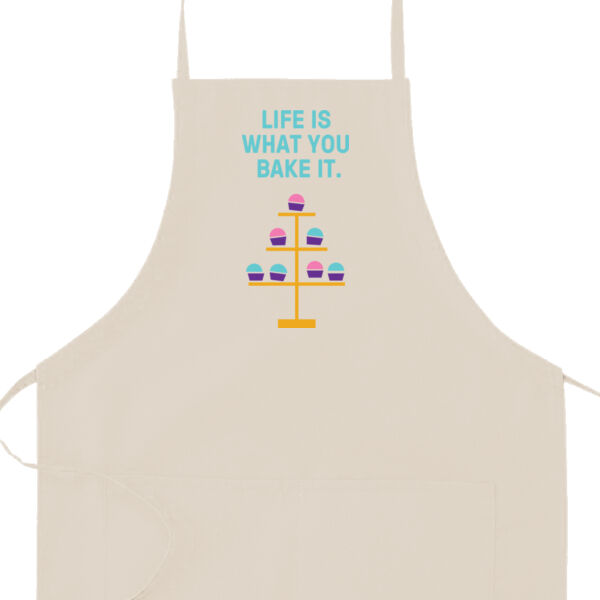 Apron: Life is what you bake it. Thumbnail